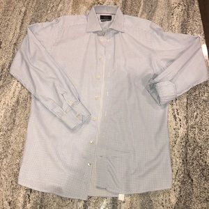 Blue Checkered Eton Shirt